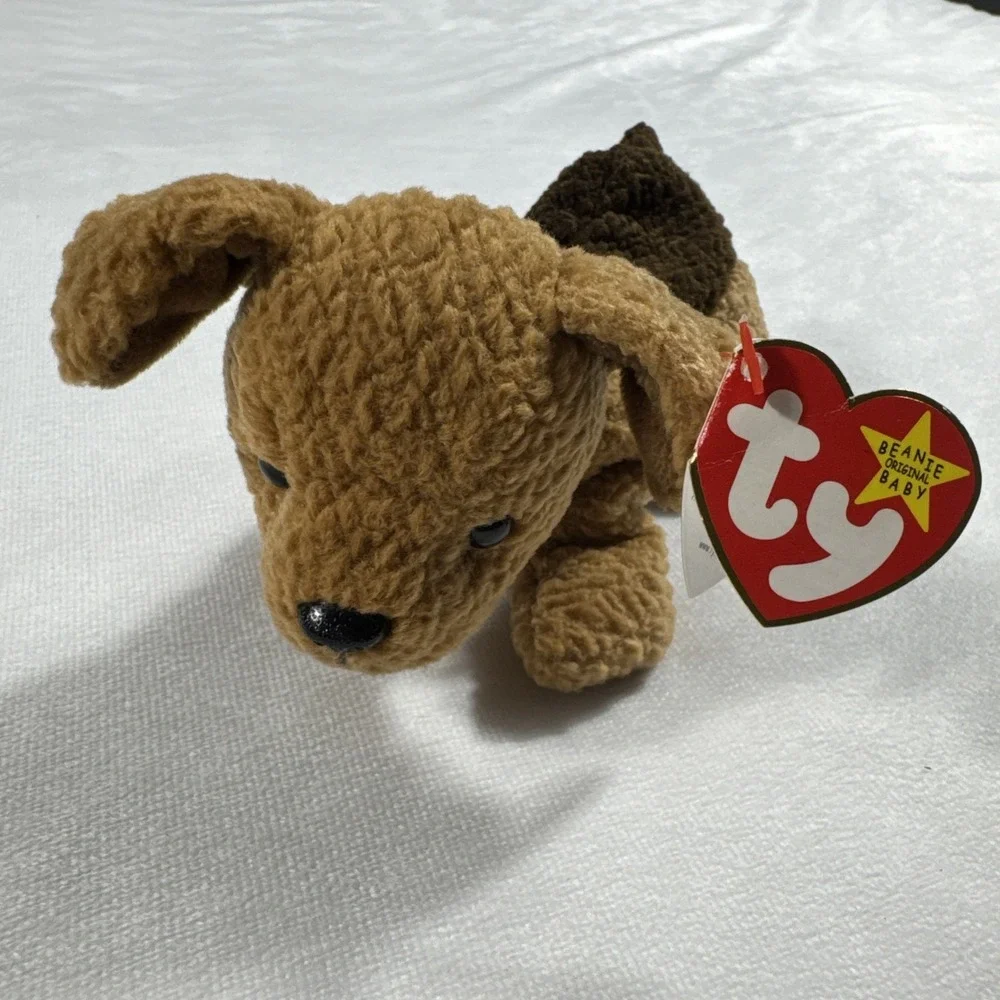 TY Beanie Baby‎ TUFFY Plush Stuffed Animal Toy Retired Birthday 1996